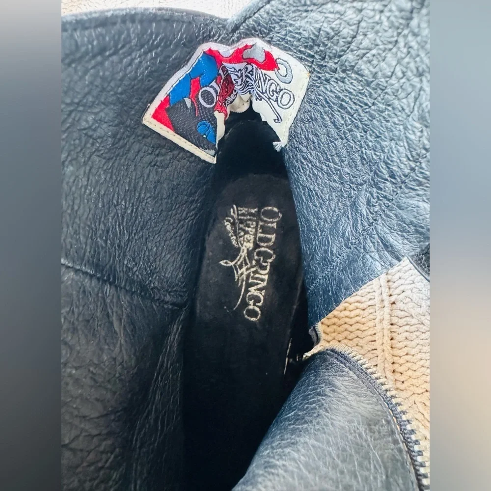 OLDGRINGO Black Western Ankle Boots